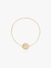 YVONNE LÉON 18K YELLOW GOLD DIAMOND SHELL BRACELET,BRACELETRIVIERECOQUILLAGEDIAOJ14092256