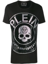 PHILIPP PLEIN ANNIVERSARY 20TH印花T恤