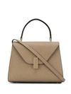 Valextra Iside Small Tote In Neutrals