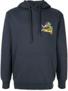 Palace Octo Hoodie In Blue