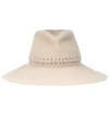 LOLA HATS FRETWORK REDUX FELT HAT,P00415655