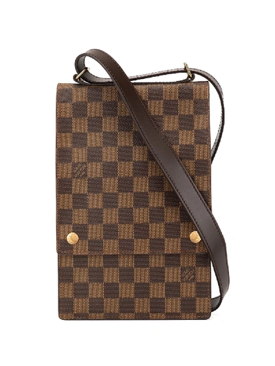 Pre-owned Louis Vuitton Portobello Shoulder Bag In Brown