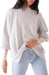 Free People Easy Street Tunic Sweater In Grey