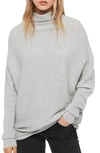 ALLSAINTS RIDLEY FUNNEL NECK WOOL & CASHMERE SWEATER,WK153M