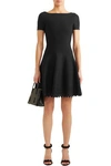 ALAÏA LASER-CUT KNITTED MINI DRESS,3074457345620761348