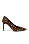 SAINT LAURENT Anja Leopard Pumps,SLAU-WZ532