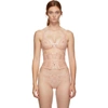 AGENT PROVOCATEUR AGENT PROVOCATEUR PINK ESSIE WASPIE