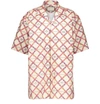 GUCCI PAPER FEEL OVERSIZE BOWLING SHIRT,595771 ZACXX 9530