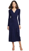 Diane Von Furstenberg Astrid Dress In New Navy