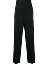 Jil Sander Wide-leg Tailored Trousers In Black