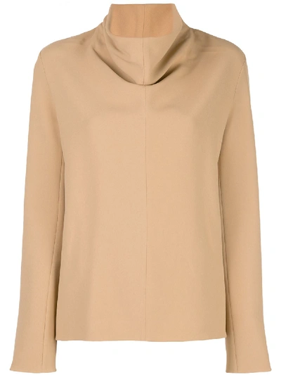 The Row Bora Sweatshirt Nude In Brown