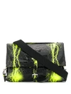 MAISON MARGIELA LIGHTNING PRINT CLUTCH BAG