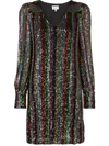 MILLY SEQUINNED MINI DRESS