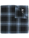 GIVENCHY CHECKED WINTER SCARF