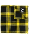 GIVENCHY CHECKED WINTER SCARF