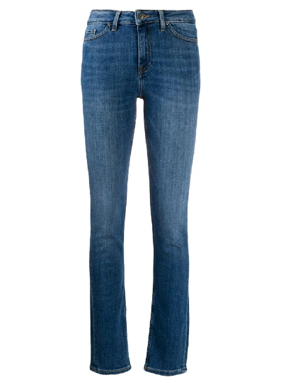 Tommy Hilfiger High Rise Ankle Jegging In Lighthouse Wash
