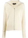 ISABEL MARANT LENZ CABLE KNIT CARDIGAN