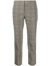 CHLOÉ CHECKED CROPPED TROUSERS