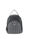 LIU •JO STUDDED LOGO BACKPACK