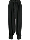 GUCCI CUFFED DRAWSTRING TROUSERS