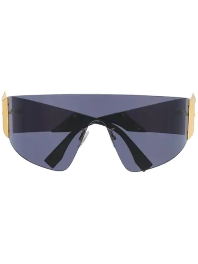 Fendi Oversized Frame Sunglasses In Black
