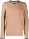 BRUNELLO CUCINELLI LONG-SLEEVE FITTED SWEATER