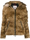 MONCLER BADY ANIMAL PRINT VELVET JACKET