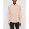 Allsaints Hungtingdon Slim-fit Cotton Shirt In Blossom Pink