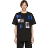 Raf Simons Blue Velvet Print T-shirt In 00099 Black
