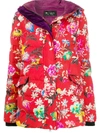 ETRO FLORAL PRINT PUFFER JACKET