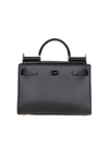 DOLCE & GABBANA SICILY BAG 62 SMALL IN CALF LEATHER,11078669