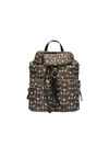 MIU MIU MIU LOGO PRINT BACKPACK,11078634