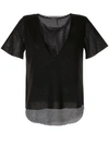 KORAL DOUBLE LAYERED T-SHIRT