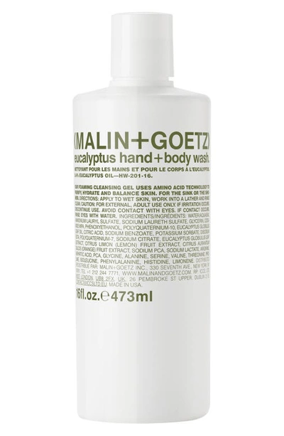 MALIN + GOETZ MALIN+GOETZ EUCALYPTUS HAND & BODY WASH REFILL,HW-201-16