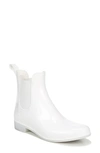 Sam Edelman Tinsley Rubber Rain Boots Women's Shoes In Bright White