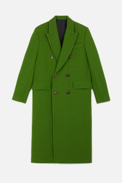 Ami Alexandre Mattiussi Women's Double-breasted Coat In Green