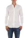 AQUASCUTUM AQUASCUTUM MEN'S WHITE COTTON SHIRT,BTDAL16L0Q10110 41