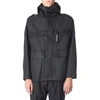Givenchy Hooded Rain Jacket In Black