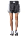 VERSACE BLACK POLYAMIDE SHORTS,A84098A231385A008