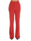 BALENCIAGA BALENCIAGA WOMEN'S RED POLYESTER PANTS,595066TGT036010 38