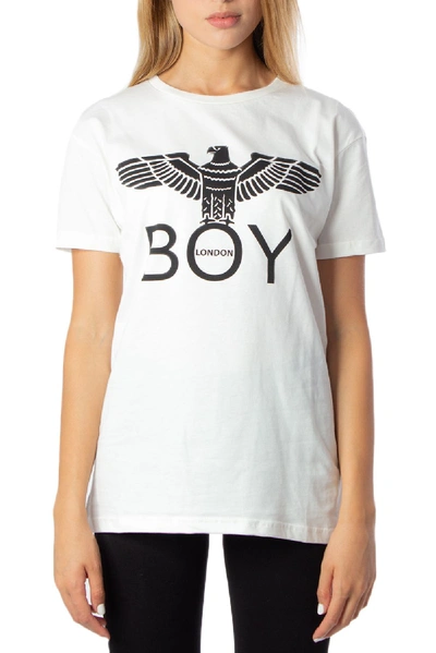 Boy London White Cotton T-shirt