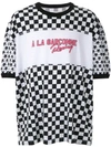 À La Garçonne X Hering Special Racing Oversized T-shirt In Black
