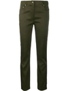 MOSCHINO SKINNY-FIT TROUSERS