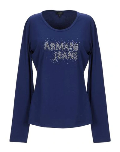 Armani Jeans T-shirt In Blue