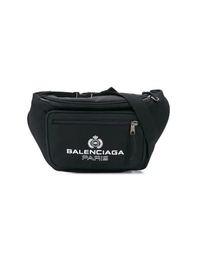 Balenciaga Paris Explorer Belt Bag Black