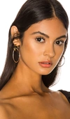 Jenny Bird Imogen Double Hoop Earrings In Gold
