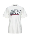 NAPAPIJRI NAPA BY MARTINE ROSE MAN T-SHIRT IVORY SIZE L COTTON,12378716HW 4