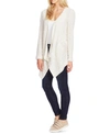 VINCE CAMUTO DRAPEY OPEN-FRONT CARDIGAN