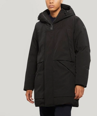 Moncler Forster Quilted-down Parka In Black