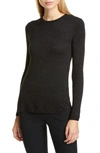 Whistles Womens Black Annie Metallic Knitted Jumper S In Black